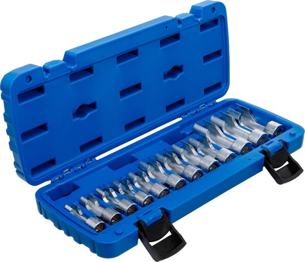 Specialhylssats, slitsad, 8-19 mm, 3/8, 12 delar