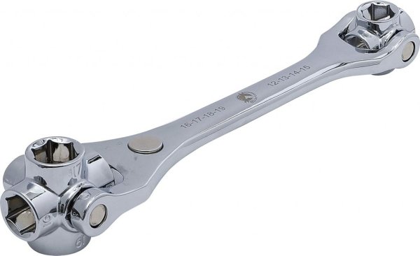 Specialnyckel 8-i-1 12–19 mm