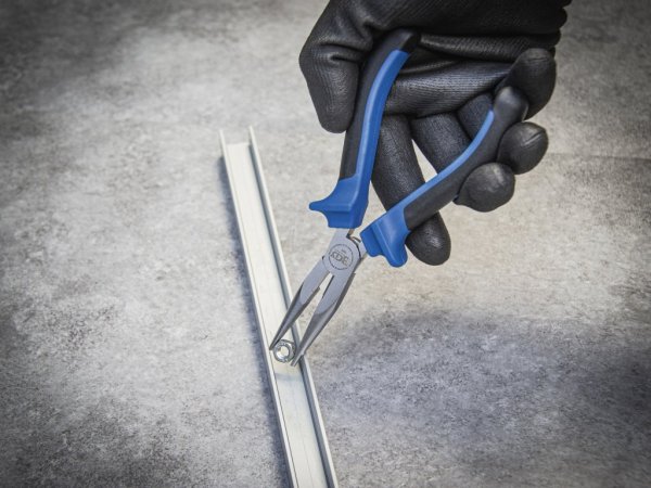 Spetstång, rak, 160 mm