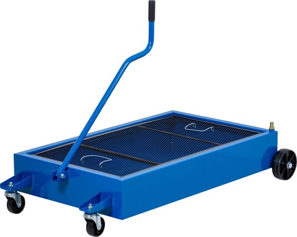 Spilloljeuppsamlingsvagn 55L – Smidig, robust och effektiv i verkstaden