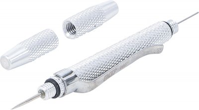 Spolarmunstycke inställningsverktyg i aluminium med nålliknande spets