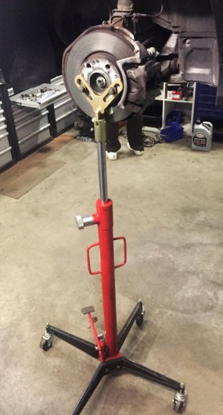 Stödverktyg för Fjäderben för lyftning av fjäderbenet