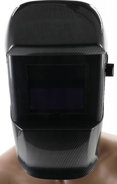 Svetshjälm Carbon med automatisk nedbländning