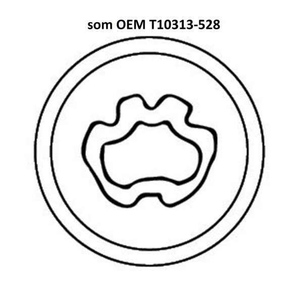 Fälglås-hylsa för VAG, som T10313-528