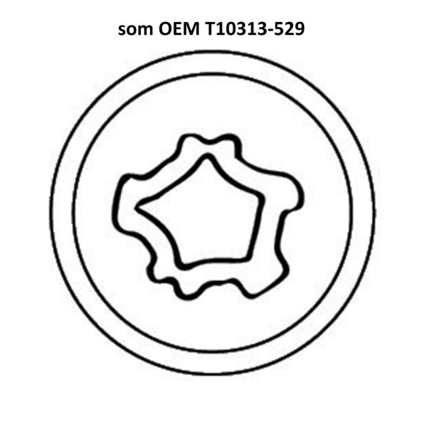 Fälglås-hylsa för VAG, som T10313-529