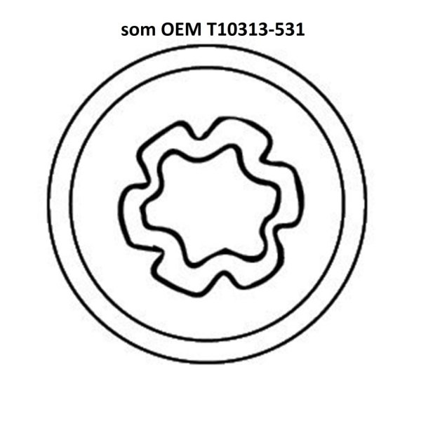 Fälglås-hylsa för VAG, som T10313-531
