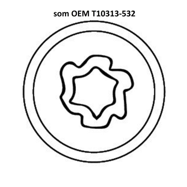 Fälglås-hylsa för VAG, som T10313-532