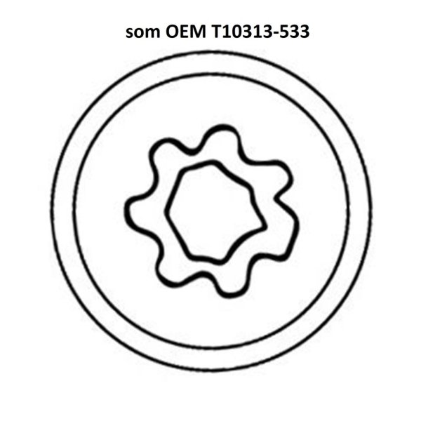 Fälglås-hylsa för VAG, som T10313-533