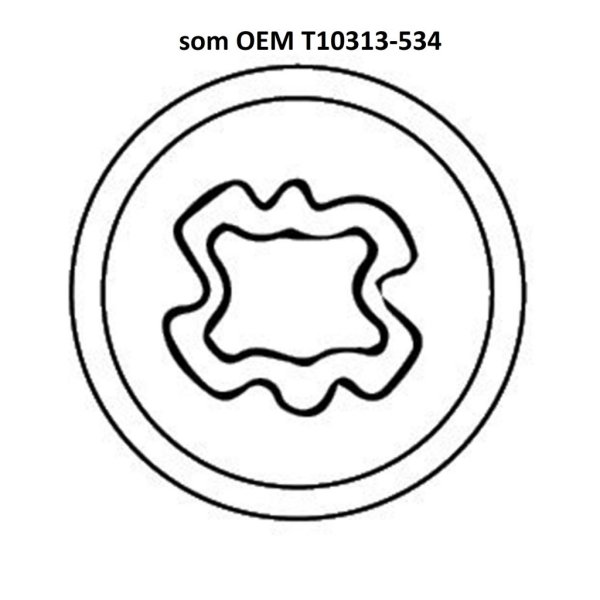 Fälglås-hylsa för VAG, som T10313-534
