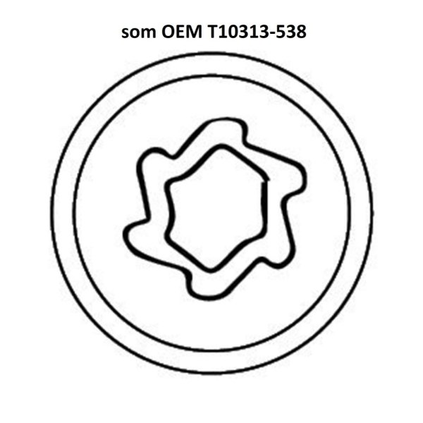 Fälglås-hylsa för VAG, som T10313-538
