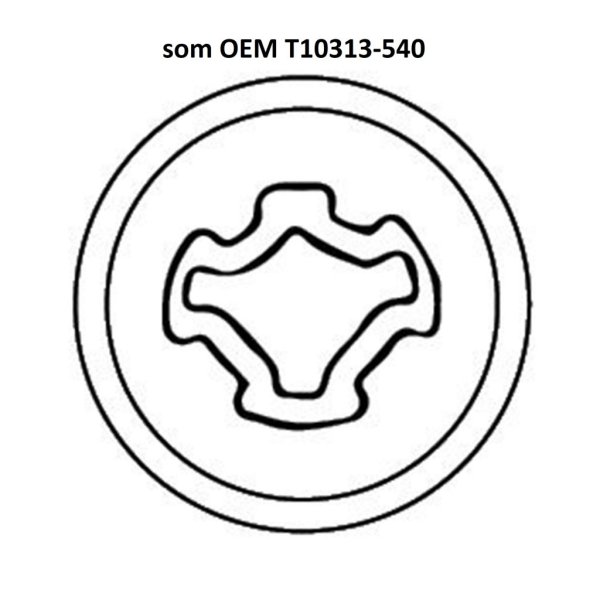Fälglås-hylsa för VAG, som T10313-540