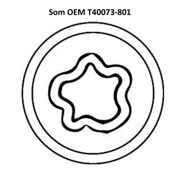 Fälglås-hylsa för VAG, som T40073-801
