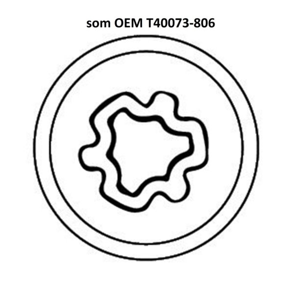 Fälglås-hylsa för VAG, som T40073-806