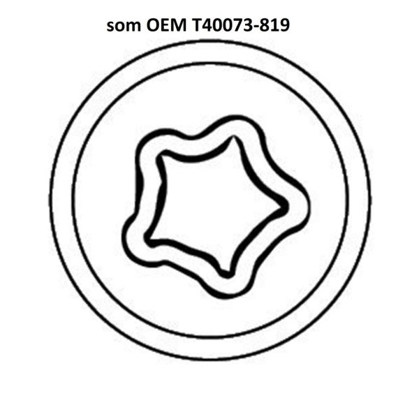 Fälglås-hylsa för VAG, som T40073-819
