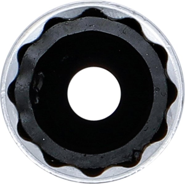 Tändstiftshylsa 16 mm 12-kant med gummi 3/8