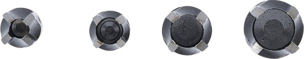 Tappborrsats 4 delar Ø6–13 mm
