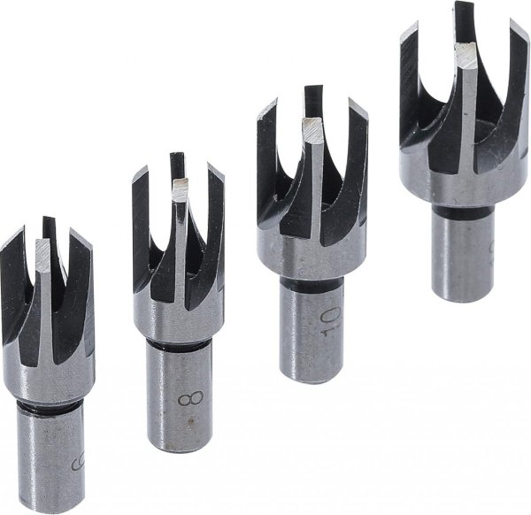 Tappborrsats 4 delar Ø6–13 mm