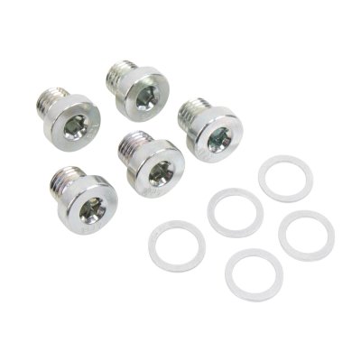 Tätningsskruv M8x1 med Tätningsring för BMW VTG – 5-pack