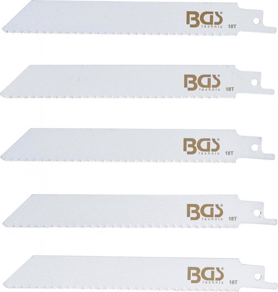 Tigersågbladsats BGS74520 – 5 delar