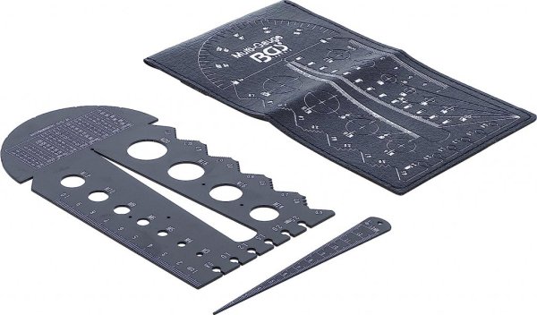 Bultmall M3–M20 metrisk multifunktionsmall