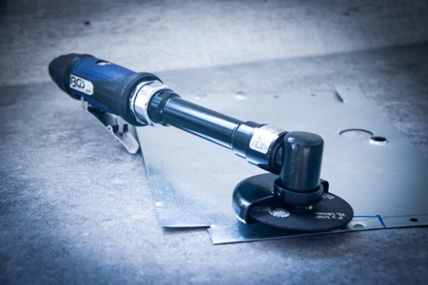 Tryckluft Vinkelslip 310 mm – Ergonomisk Aluminium, 75 mm