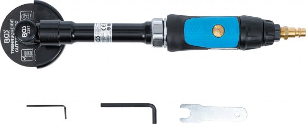 Tryckluft Vinkelslip 310 mm – Ergonomisk Aluminium, 75 mm