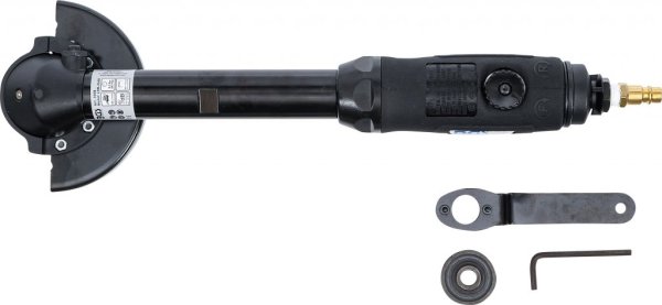 Tryckluft Vinkelslip 376 mm – Extra Lång 100 mm Kapskiva