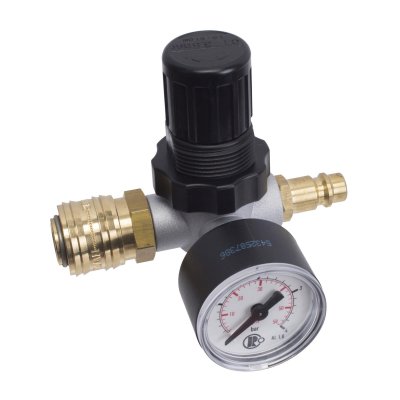 Tryckregulator 0,1–3,5 bar – Justerbar Luftregulator med Manometer