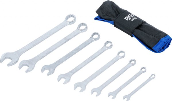 U-ringnyckel-sats, 6-19 mm, 8 delar