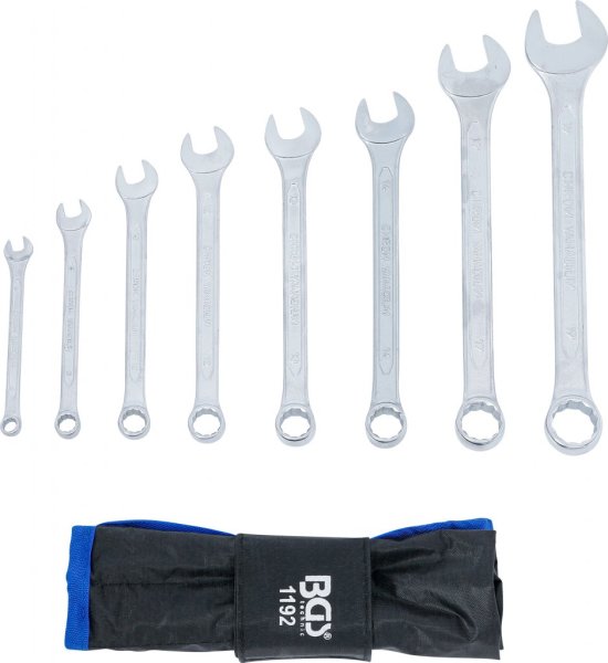 U-ringnyckel-sats, 6-19 mm, 8 delar