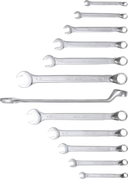 U-Ringnyckel-sats, bockad, 6-22 mm, 12 delar