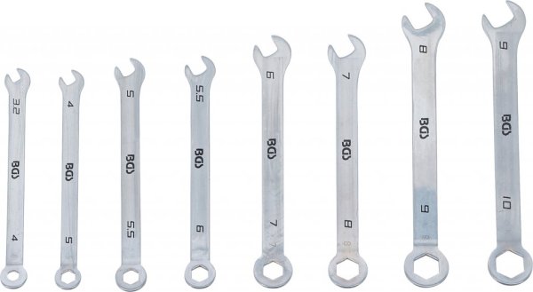 U-ringnyckel-sats MINI, 4-10 mm, 8 delar