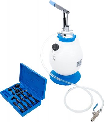 Växellådsoljepåfyllare 7 L med handpump – 8 adaptrar