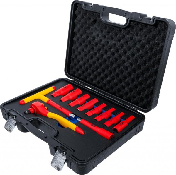 VDE-Hylsnyckelsats 1/2″ 10–24 mm – 11 delar