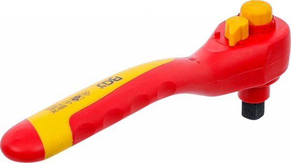 VDE-Spärrhandtag 3/8 isolerat 1000 V