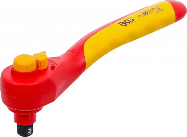 VDE-Spärrhandtag 3/8 isolerat 1000 V
