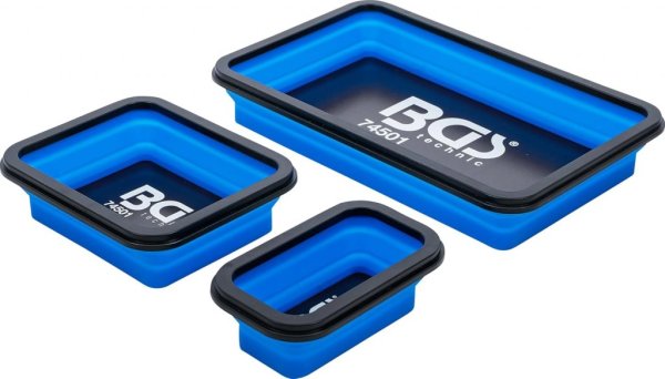 Vikbart Magnetskål-Set, 3 delar