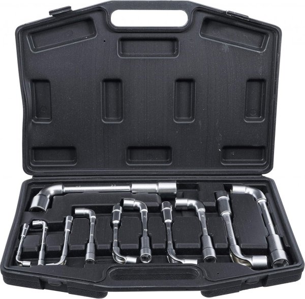 Vinklad Hylsnyckelsats, 6-22 mm, 11 delar