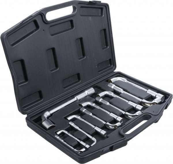 Vinklad Hylsnyckelsats, 6-22 mm, 11 delar