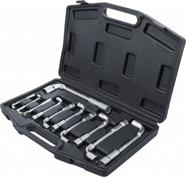Vinklad Hylsnyckelsats, 6-22 mm, 11 delar